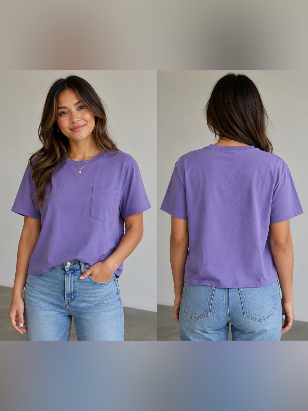 NWT Johnny Was Calme Pocket Boxy Tee Size
Small